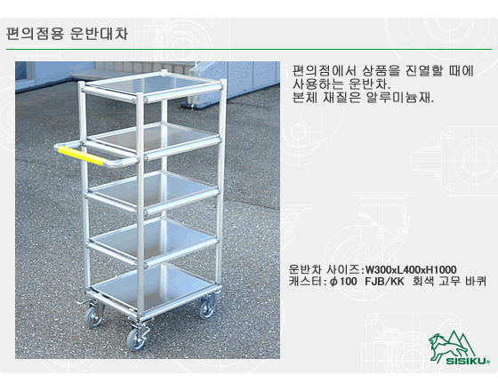 편의점용 운반차